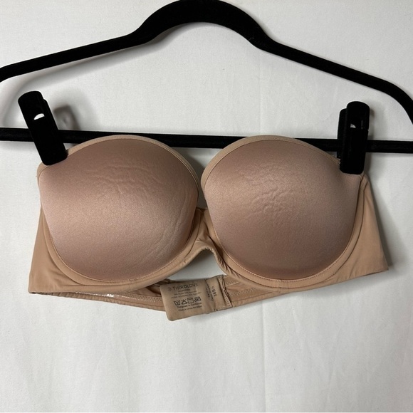 Thirdlove 24/7 Classic Strapless Bra in Nude Size 36B 1/2 Half Size - Picture 1 of 3